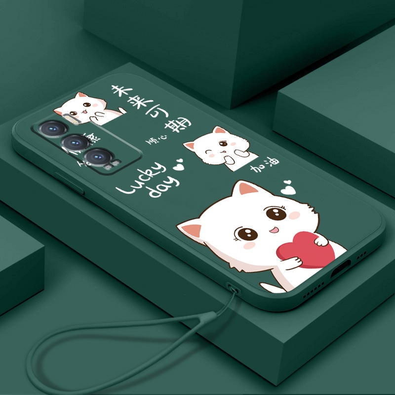 Dễ Thương Ốp Điện Thoại tpu Hình Mèo Đáng Yêu Cho samsung s10 s10 plus s10 lite note 10 note 10 plus note 20 note 20 ultra