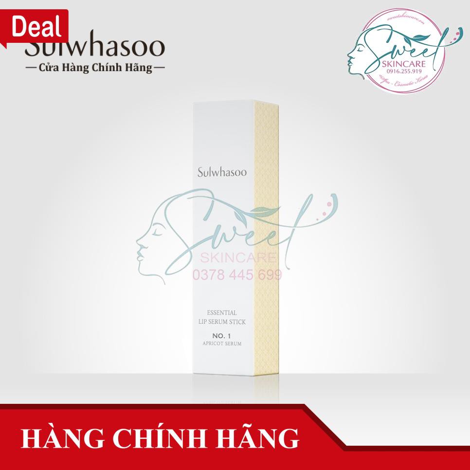 Son trang điểm chứa tinh chất dưỡng cho môi Sulwhasoo Essential Lip Serum Stick 3 gram  ❤️ SWEET skincare | BigBuy360 - bigbuy360.vn