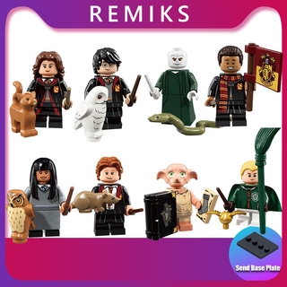 Bộ Đồ Chơi Xếp Hình Harry Potter Hermione Onron Voldemorthfoy Dobby Wm6040
