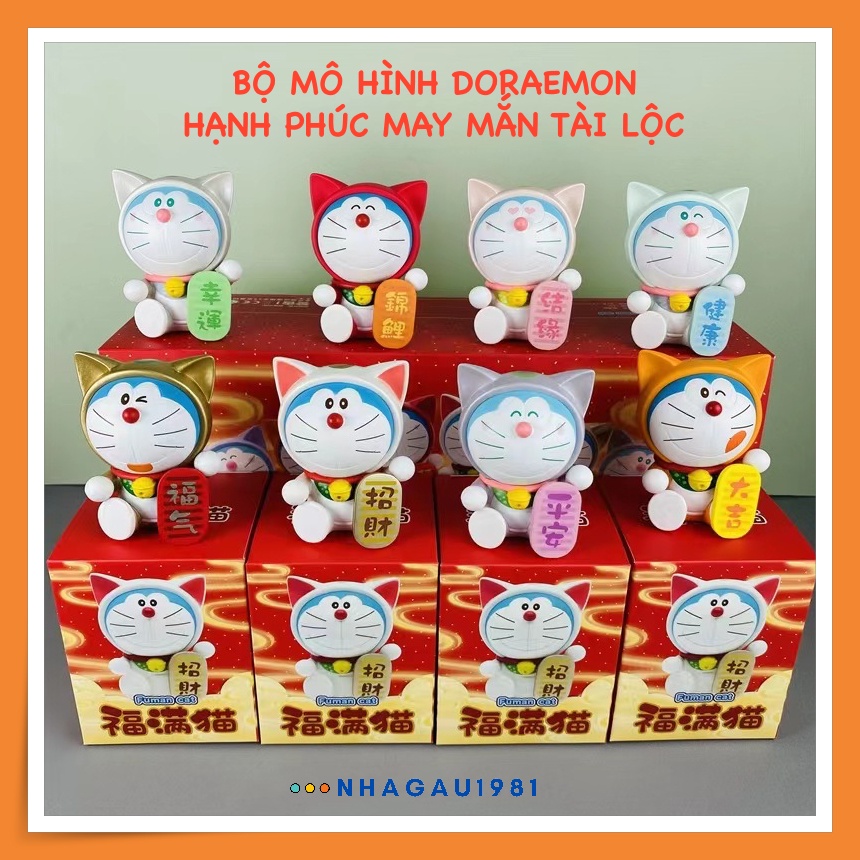 Mô Hình Doraemon Chính Hãng Quà Sinh Nhật, Khai Trương, Năm Mới, Decor Shop Nhagau1981