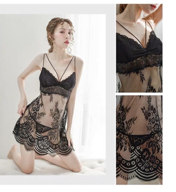 [LL 646] - Đồ ngủ sexy cosplay Váy ngủ rexy quyến rũ - cô chủ nhỏ chuyên sỉ | BigBuy360 - bigbuy360.vn