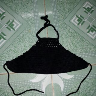 Yếm len móc