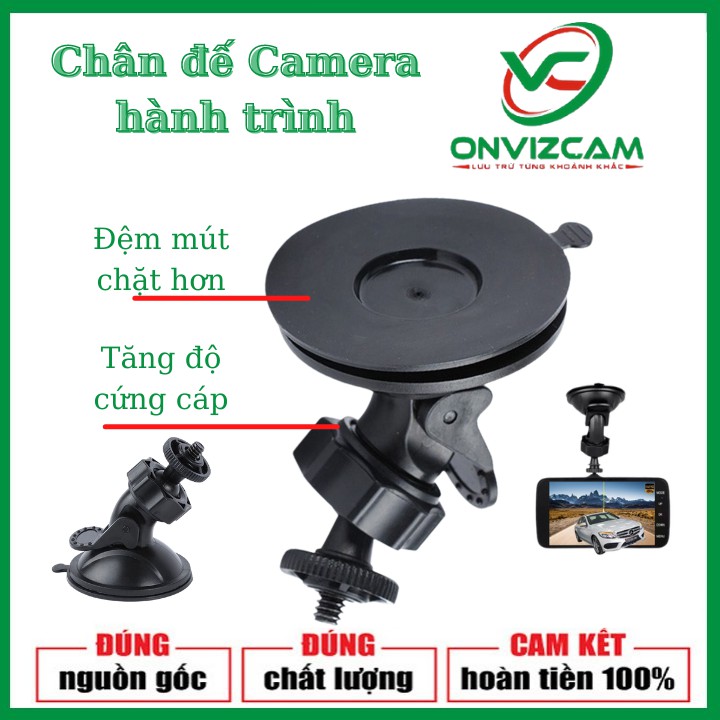 Chân đế camera hàng trình hút chân không, ren xoáy loại tốt