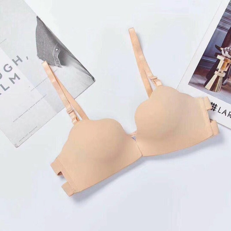 Áo Ngực Không Dây Cài Trước Mềm Mại Thoải Mái 1/2 Không Đường May Thời Trang Cho Nữ