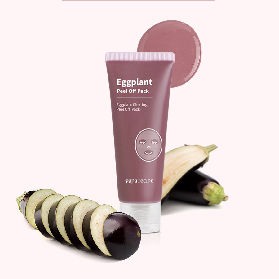 Tẩy Da Chết Chiết Xuất Cà Tím PAPARECIPE Eggplant Clearing Peel Off Pack GomiMall