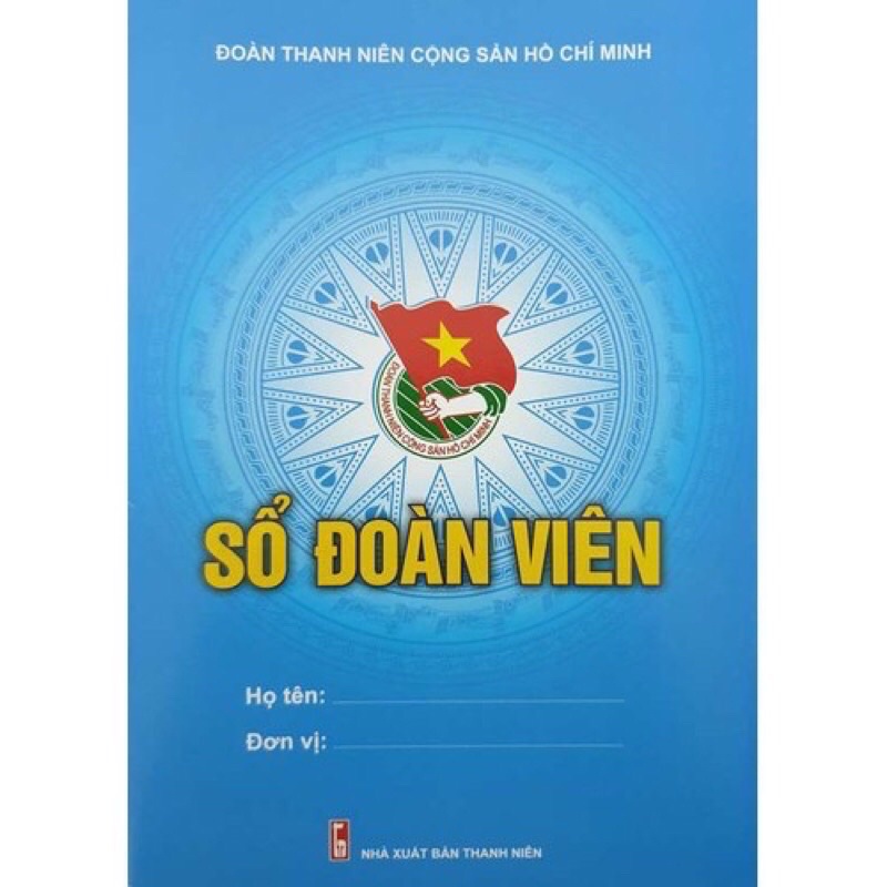 Sổ Đoàn viên mẫu mới nhất-Chính hãng