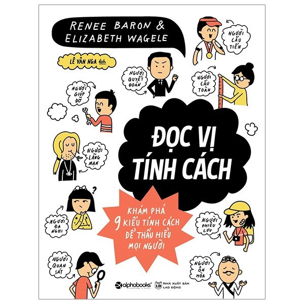 Sách> Đọc Vị Tính Cách (Alpha Books)