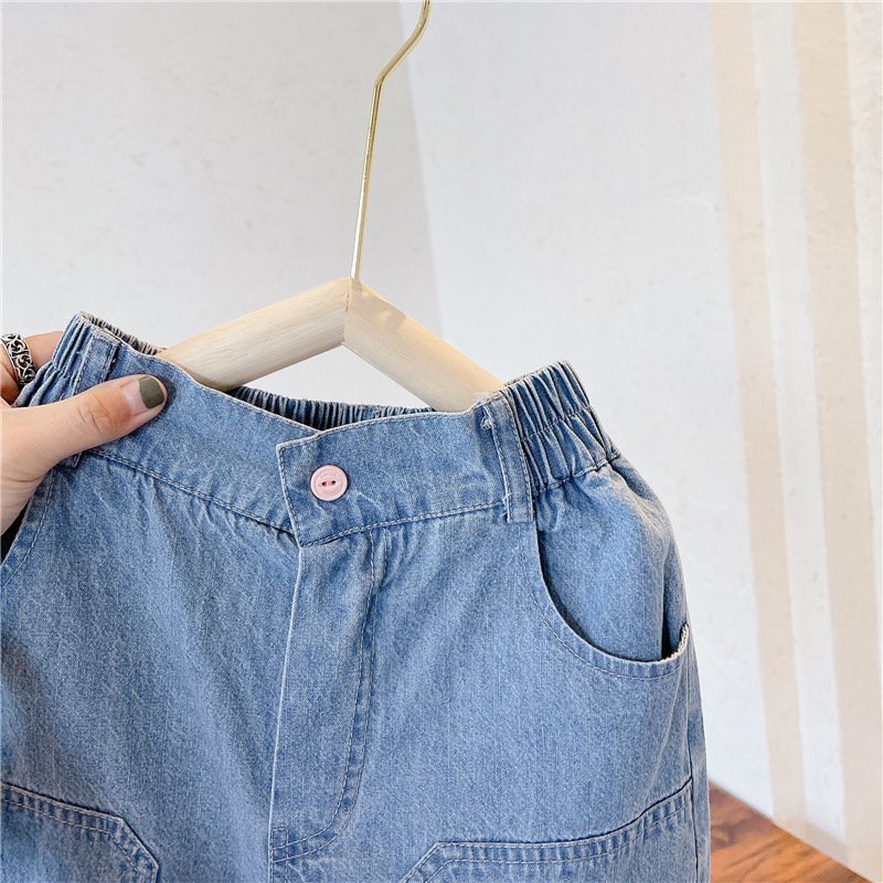 Quần bò cho bé trai bé gái Q21