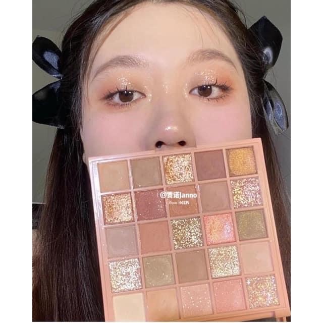 Bảng Mắt Gogotales 25 ô Phấn Mắt Nhũ Lì  Tone 202