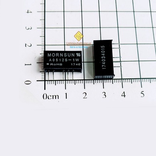 A0512s-1w sip-5 ng.uồn cách ly dc-dc vào 5v ra 12v đối xứng 1w