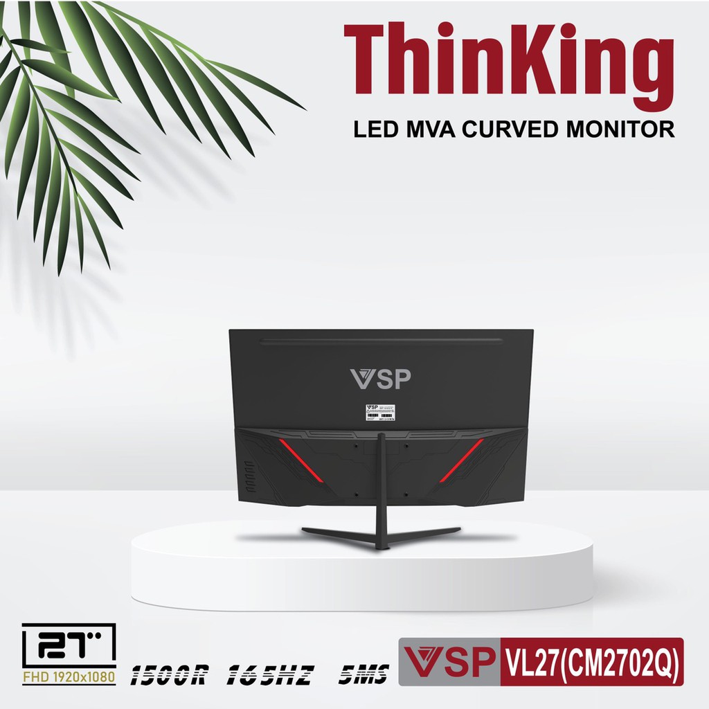 Màn hình LCD 27" VSP VL27 CM2702Q Đen New 100% FullBox | BigBuy360 - bigbuy360.vn