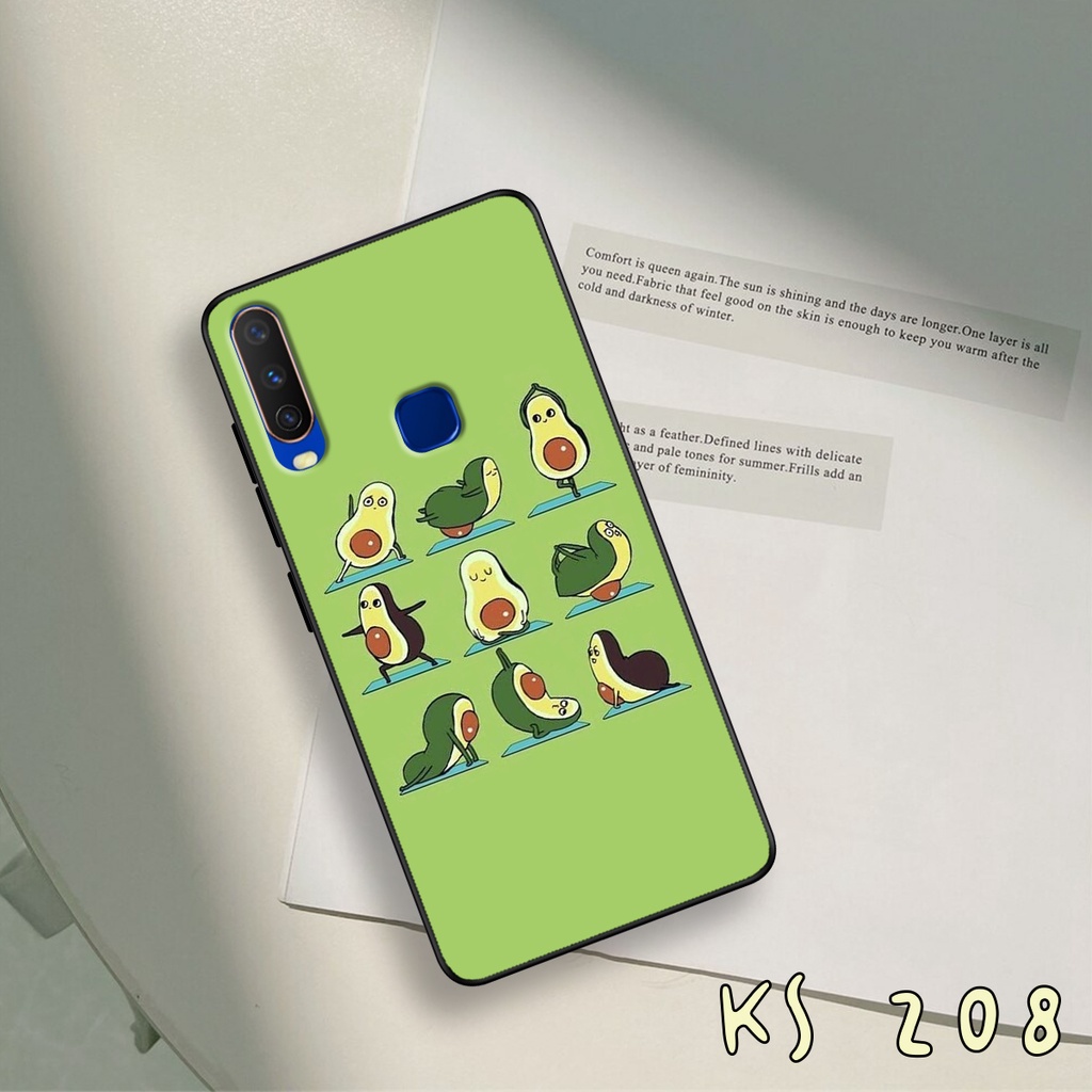 Ốp lưng Vivo Y12 - Y15 - Y17 - U10 - Ốp in hình trái bơ siêu dễ thương