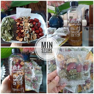 Trà Sâm Bí Đao Mix thảo mộc ( Sâm túi lọc, bí đao, táo đỏ, hạt chia, lá thơm) 🍀Thanh nhiệt- mát gan🍀