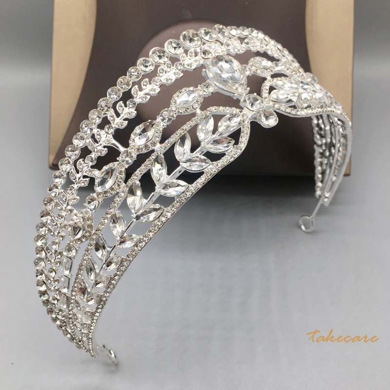 Băng Đô Vương Miện Xinh Xắn Cho Cô Dâu