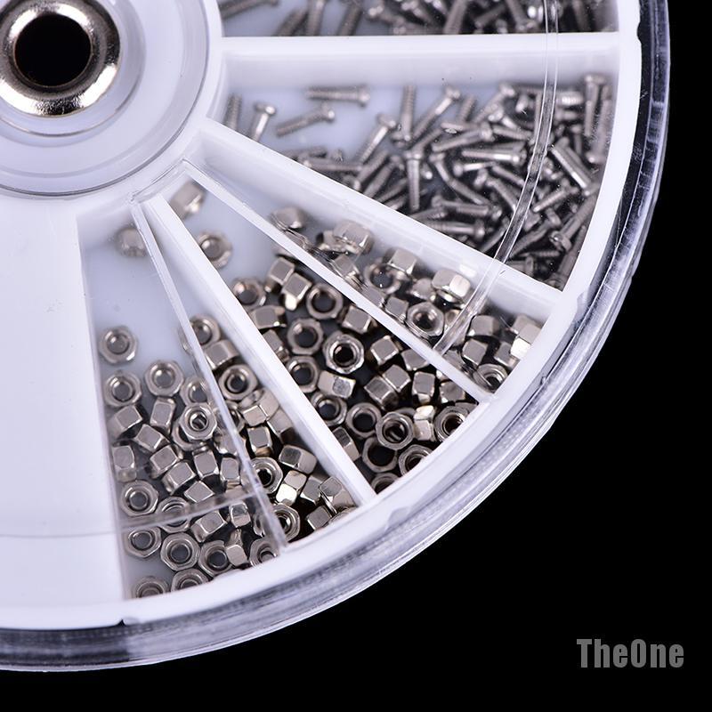 Set 600 ốc vít nhiều loại sửa đồng hồ đeo tay/ mắt kính