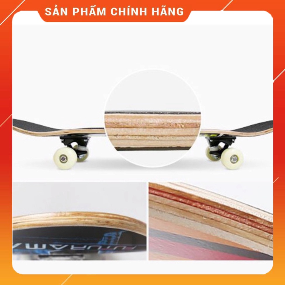 Ván Trượt Centosy Skateboard Bensai 11 Họa Tiết Chú Khỉ Sành Điệu, Cam Kết Chính Hãng