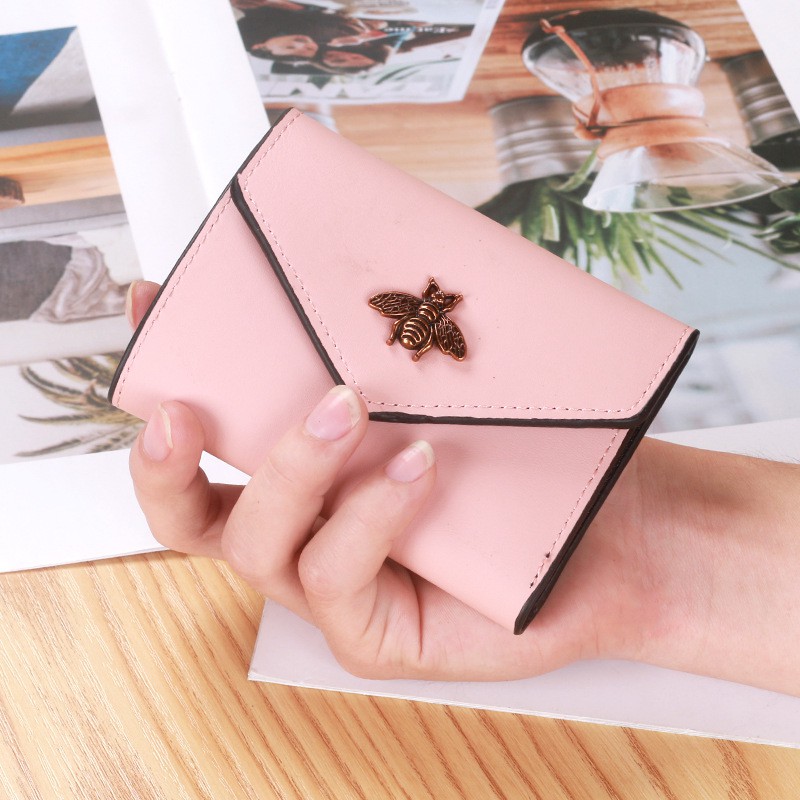 Ví nữ mini cao cấp ngắn cute dễ thương nhỏ gọn bỏ túi thời trang giá rẻ LUKAMO VD328