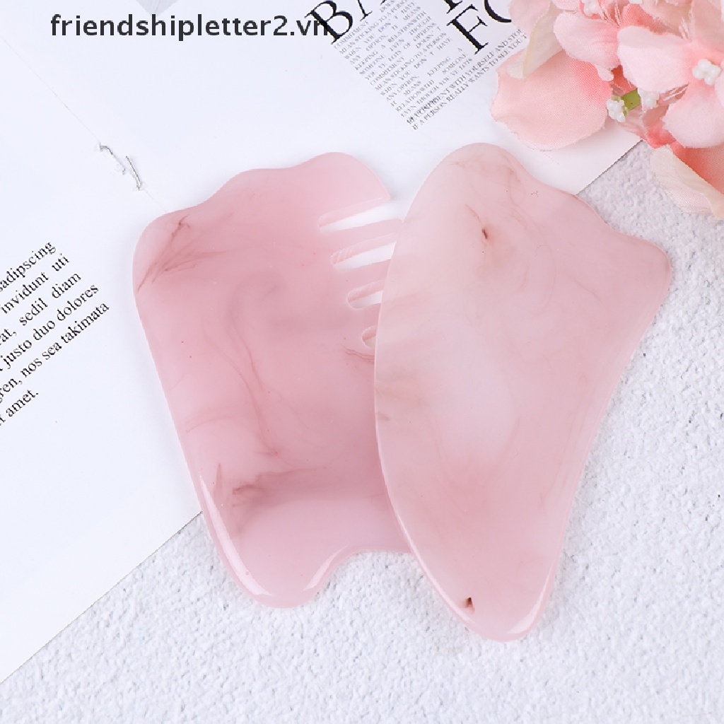 #Nóng Trong Kho# Dụng Cụ Mát Xa Gua Sha Bằng Nhựa Tổng Hợp Tự Nhiên