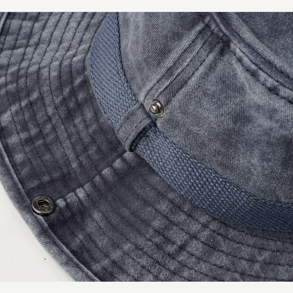 Mũ denim MG STUDIO thêu họa tiết chữ cái BELFRY