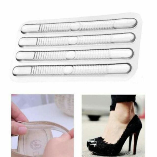 Set 4 miếng dán quai hậu bằng silicon