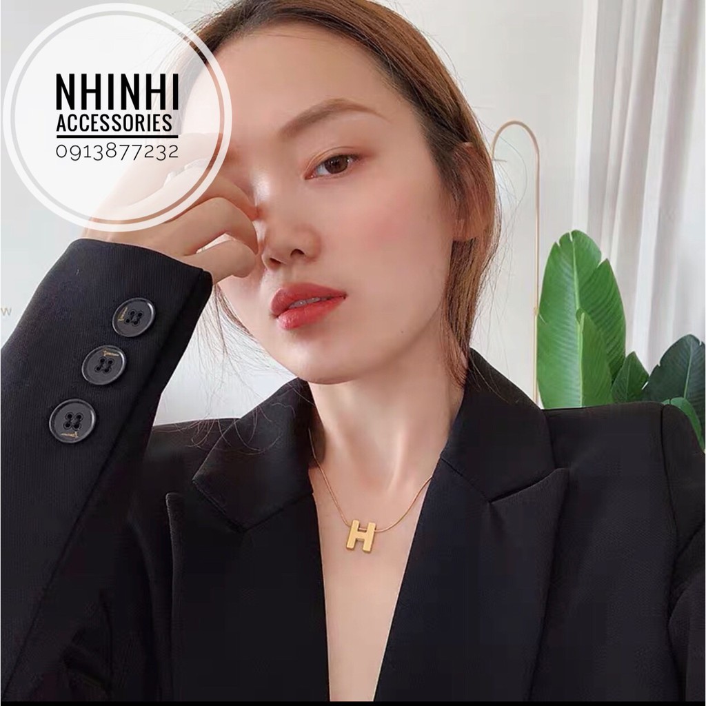 Vòng cổ kèm mặt ko han gỉ K005
