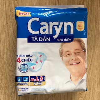 Bỉm dán caryn gói 3 miếng