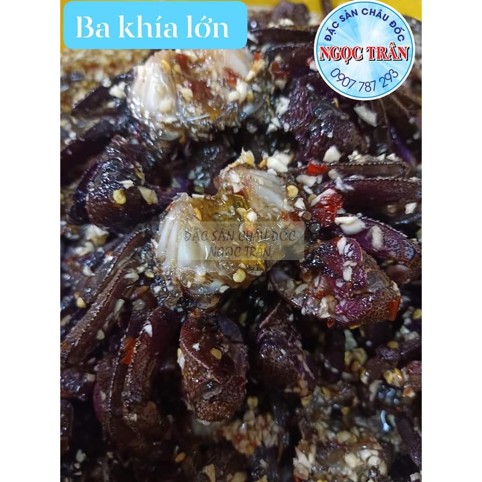 Ba khía lớn tỏi ớt - loại 600gr