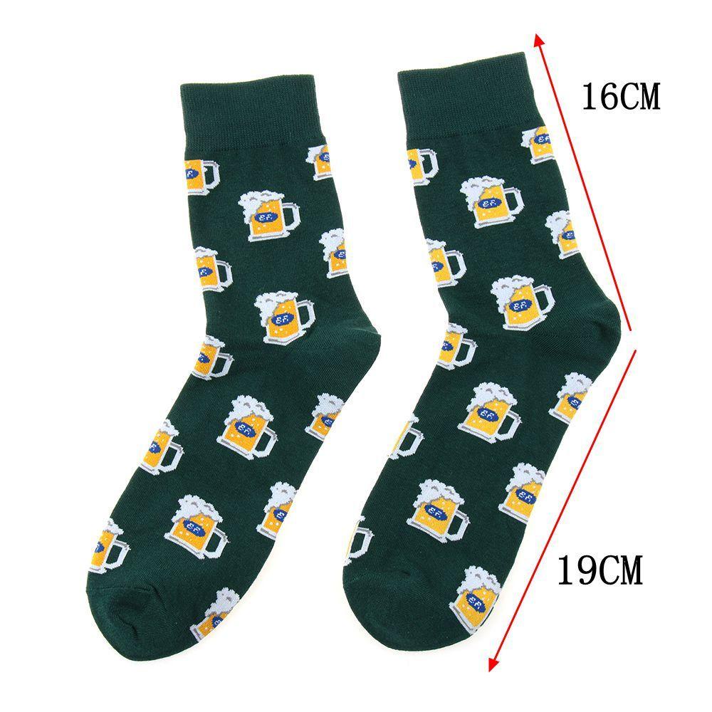 Vớ Cotton Unisex Họa Tiết Trái Cây Mới Lạ