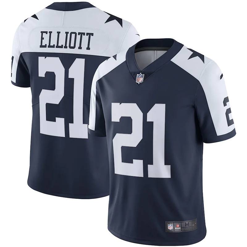 Mới Áo Thun Bóng Đá Dallas Cowboys NFL Cooper Elliott Prescott Top Legend Plus Size Chất Lượng Cao
