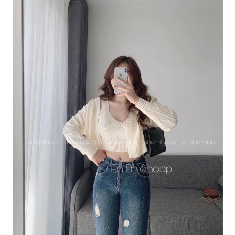 [Freeship]  Sét áo len thừng siêu hót nữ | BigBuy360 - bigbuy360.vn