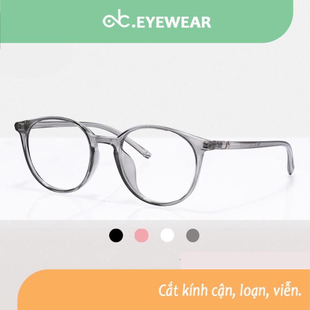 Gọng kính tròn chất liệu nhựa dẻo phụ kiện thời trang nữ ABCeyewear 203 nhiều màu