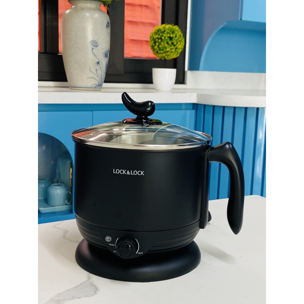 NỒI ĐIỆN ĐA NĂNG CA ĐIỆN LOCK&amp;LOCK 1.2L EJP316BLK CHÍNH HÃNG BẢO HÀNH 12 THÁNG