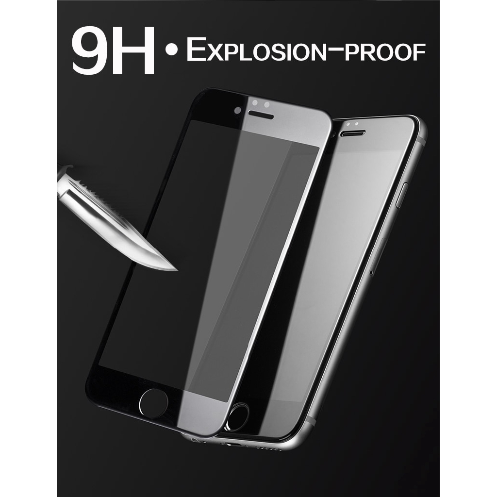 Kính cường lực 6D full màn cho iphone 7 6 6s 8 plus Kính iphone 11 X XS XR bảo vệ màn hình cường lực