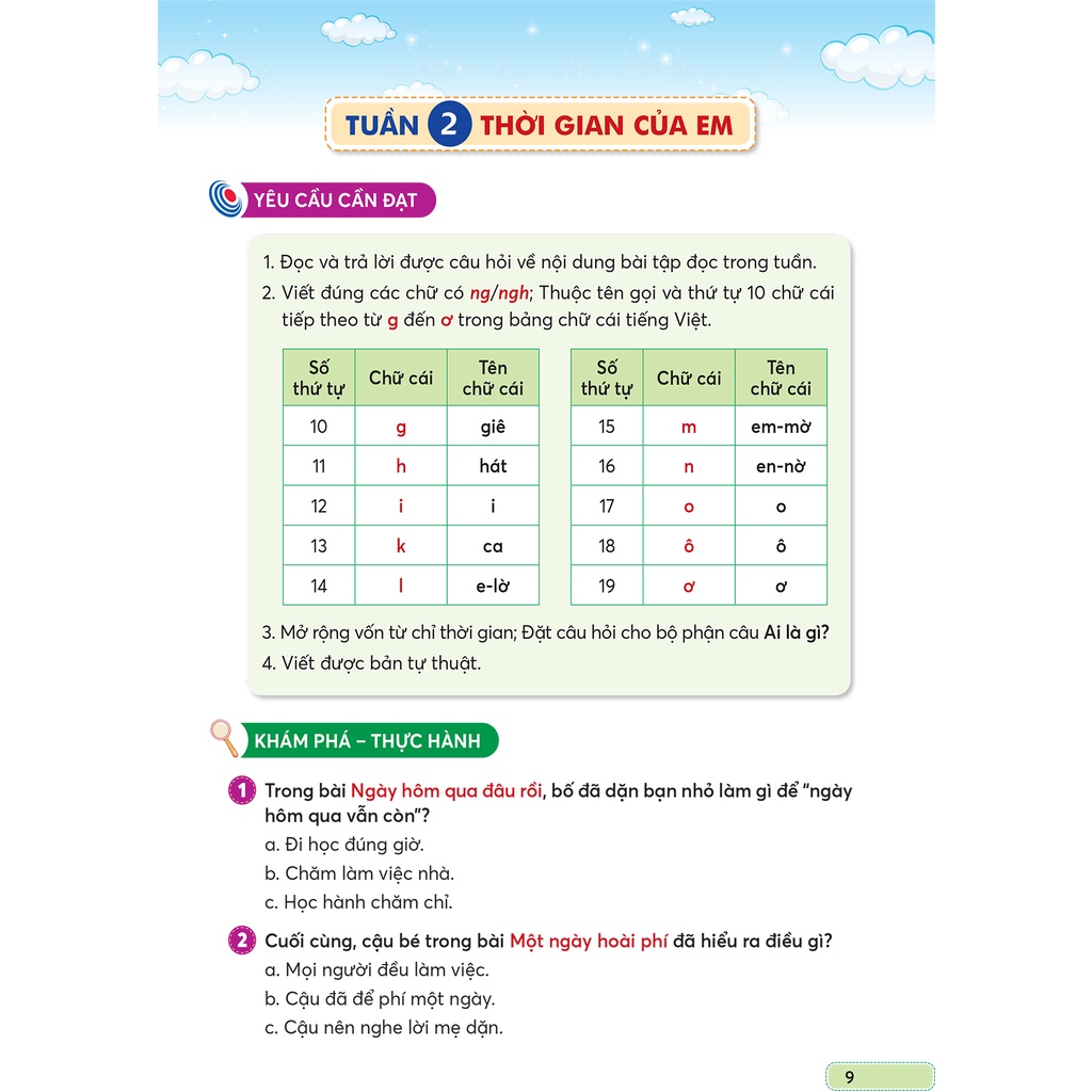 Sách Bài tập Tiếng Việt 2 Tập 1 Phát triển năng lực