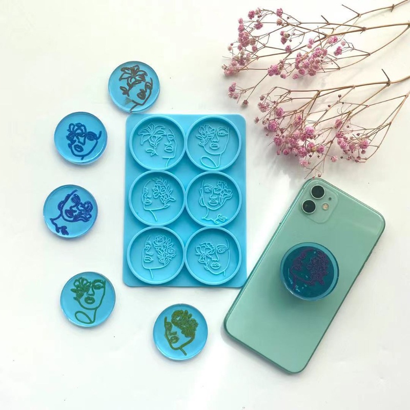 ✿ Khuôn Làm Giá Đỡ Bằng Nhựa Resin UV