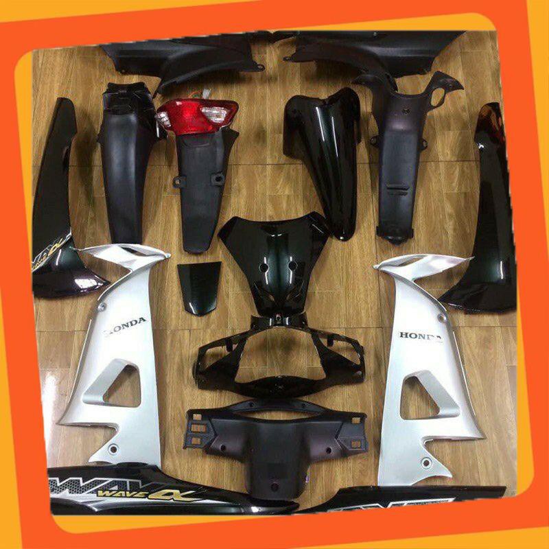 Dàn áo RS nhựa ABS sơn theo màu full nhựa nhám + bóng + tem + ốc