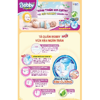 Tã Quần Bobby Ultra Jumbo Siêu Siêu Lớn M76/L68/XL62/ XXL56