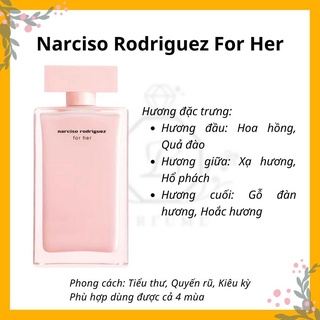 [Chính Hãng] Nước Hoa Nữ Narciso Rodriguez Narciso For Her