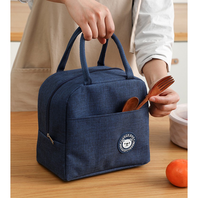 C223_Túi đựng hộp cơm Lunchbag giữ nhiệt cao cấp/chống thấm nước tiện dụng Vinhwatch