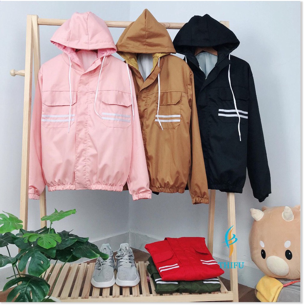 Áo khoác kaki nữ (có lót dù) HQ