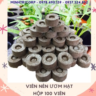 100 Viên Nén Ươm Hạt [Tặng Hạt Giống]