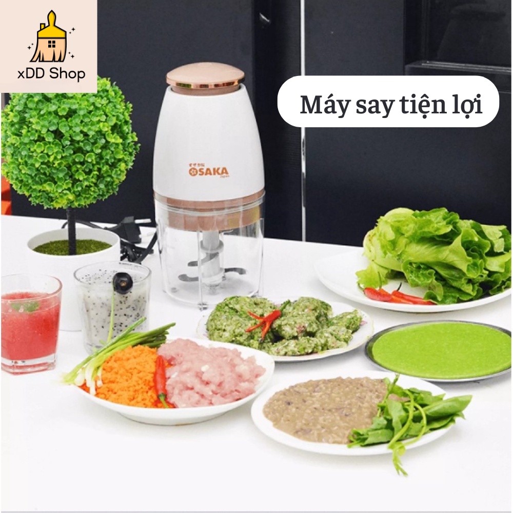 Máy Xay Sinh Tố Xay Thịt Cá Xay Đá Chính Hãng Osaka Dung Tích 700ml
