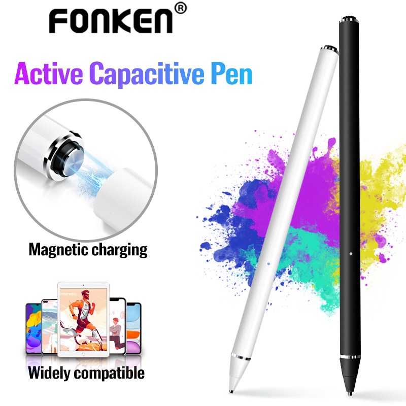 Bút cảm ứng FONKEN có nam châm độ nhạy cao cho Android Ipad Iphone máy tính bảng tiện dụng