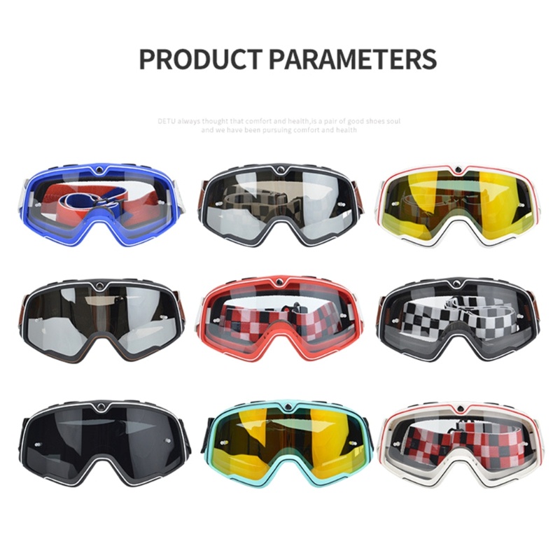 Kính Chống Gió Thoáng Khí Dùng Khi Lái Xe Máy