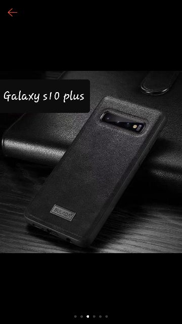 ỐP LƯNG DA SULADA CHO GALAXY S10 VIỀN DẺO SIÊU SANG