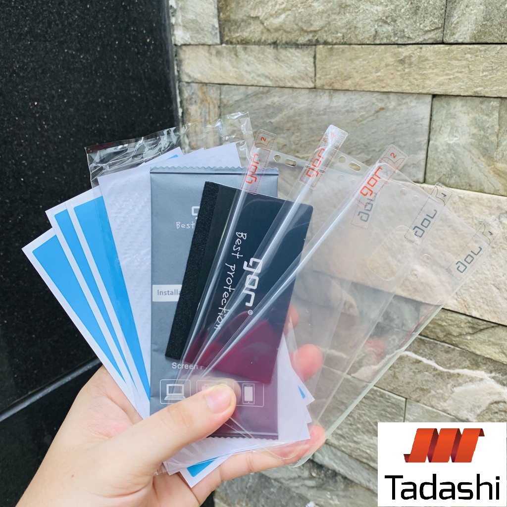 Bộ 4 Miếng Dán Dẻo Gor Samsung S9, Galaxy S9 Plus  Dán Full Màn 3D, Trong Suốt Bo Viền Cong - Chính Hãng Gor