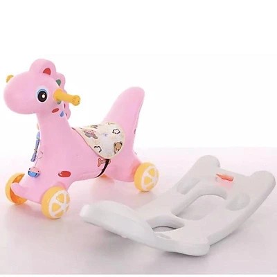 ⚡SHOP HỖ TRỢ 50%CƯỚC⚡ NGỰA BẬP BÊNH 2 TRONG 1-VỪA BẬP BÊNH VỪA ỦN CHO BÉ-CÓ NHẠC