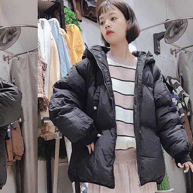 Áo phao béo nữ tháo mũ phong cách hàn quốc CAMA STORE P02 | BigBuy360 - bigbuy360.vn