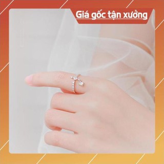 [FREESHIP] Nhẫn tinh tú đính đá kiểu dáng nhỏ xin phong cách hàn quốc tinh tế nhẹ nhàng - Mely 1391