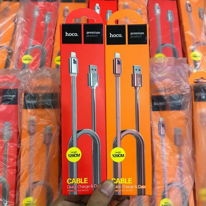 Cáp Sạc Nhanh HOCO Có Báo Đèn